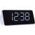Camry CR 1156 PLL AM/FM radio alarm clock with white LED display