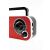 Camry CR1140R red portable radio close-up