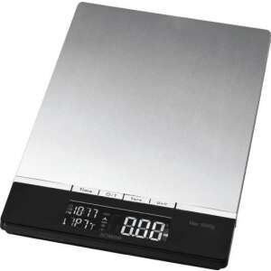 Bomann KW 1421 CB digital kitchen scale, black and silver, 5 kg capacity - Bomann