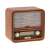 Retro rádio Camry CR 1188 s dreveným povrchom, AM/FM rádio, USB a AUX vstup, Bluetooth