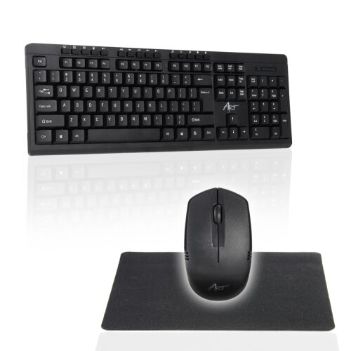 ART AK-48A Wireless Keyboard + Mouse + Mousepad