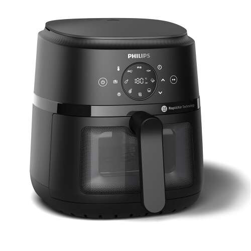 Philips NA220/00 Frytkownica bez tłuszczu, 4,2L, 1500W, Czarny