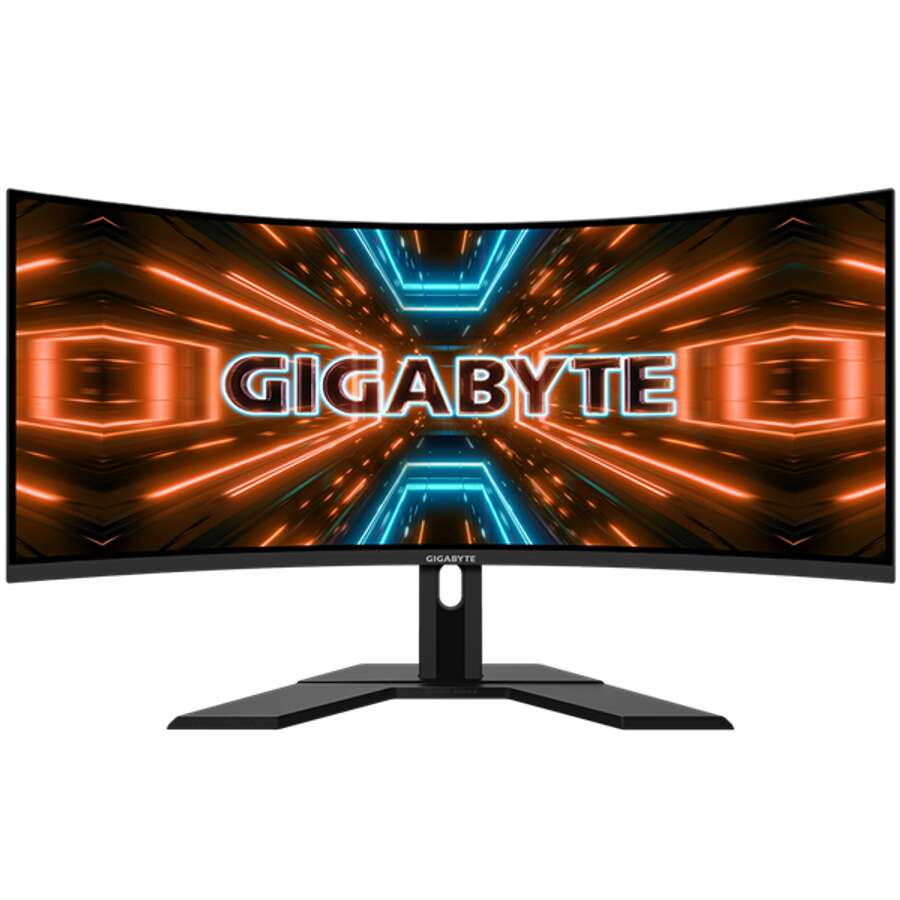 Gigabyte ívelt va led monitor 34" g34wqc a 3440x1440, 2xhdmi/2xdi...