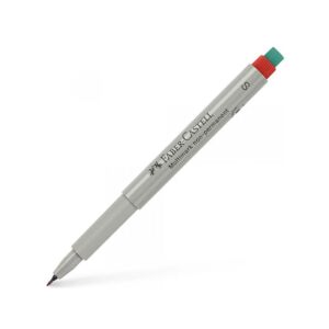 Faber-Castell Multimark Piros Vékony Filctoll - Rajzeszköz