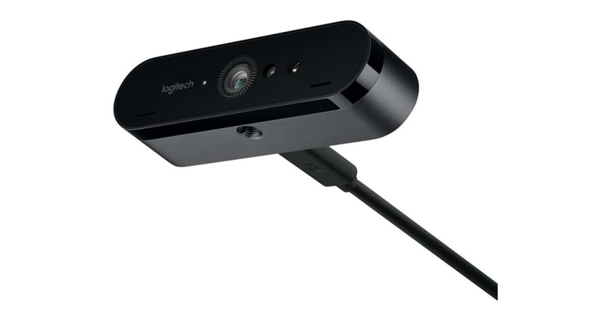 Logitech Webcam BRIO 4K con Micrófono Ultra HD, 4096 x 2160