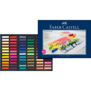 Zestaw 72 miękkich pasteli Faber-Castell Creative Studio, 72 kolory, artykuły plastyczne, rysowanie, szkicowanie, malowanie - Kreda pastelowa