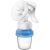 Изглед под ъгъл на ръчна помпа за кърма Philips Avent Natural