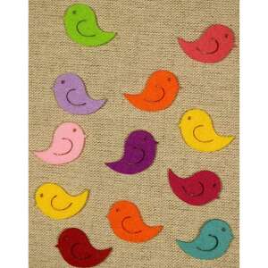 Filcfigura - Mini madárka (12db/cs)