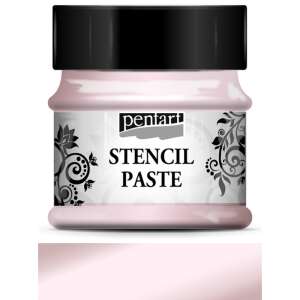 Pentart Stencilező paszta gyöngyház 50 ml vattacukor