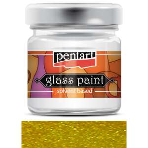 Pentart Arany Üvegfesték - Oldószeres - 30ml