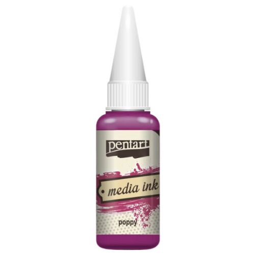 Pentart Média Tinta - Pipacs - Alkoholos - 20ml 176604272 - Pentart