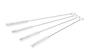 BabyOno 4-pack straw and sippy cup cleaning brushes - Bottle & Nipple Brush