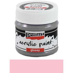 Pentart Fényes akrilfesték 50 ml rózsaszín