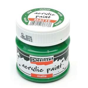 Pentart Akrilfesték, Matt, Zöld, 50ml - Pentart