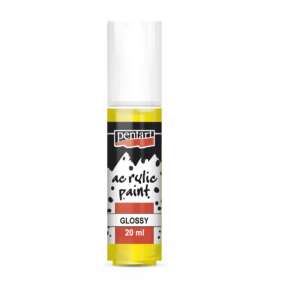 Pentart Fényes akrilfesték 20 ml sárga
