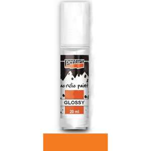 Pentart Fényes akrilfesték 20 ml narancs