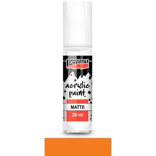 Pentart Akrilfesték, Matt, 20ml, Narancs