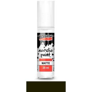 Pentart Matt akrilfesték 20 ml fekete