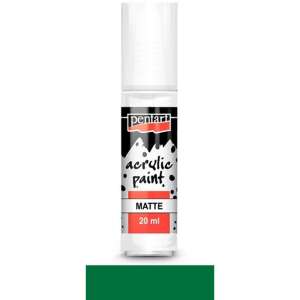 Pentart akrilfesték, matt, 20ml, középzöld, 6423 - Pentart