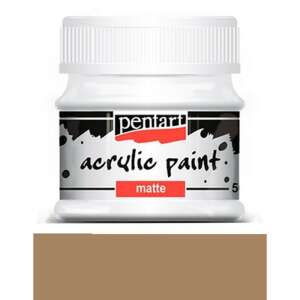 Pentart Matt akrilfesték 50 ml korall