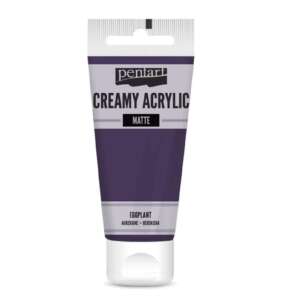 Pentart Krémes akrilfesték matt 60 ml padlizsán