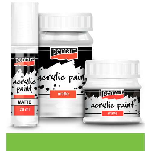 Pentart akrilfesték, matt felület, 20ml, 50ml, 100ml