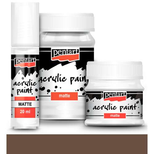 Pentart akrilfesték, matt felület, 3 méretben: 20ml, 100ml, 500ml