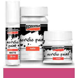 Pentart akrilfesték, matt, magenta, 100ml - Iskolakezdés, iskolaszer