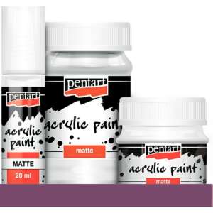 Pentart akrilfesték, matt felület, 3 méretben, 20ml, 50ml, 100ml - Iskolakezdés, iskolaszer