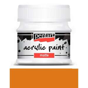 Pentart Matt akrilfesték 50 ml sárgásvörös agyag