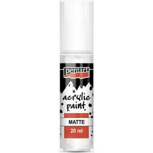 Pentart akrilfesték, matt, 20ml, titánfehér - Pentart