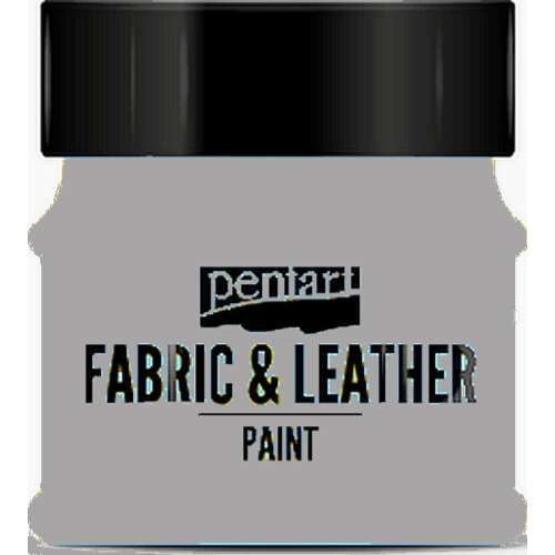 Pentart Textil és bőrfesték, ezüst, 50ml