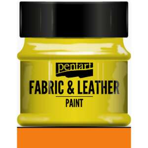 Pentart Textil és bőrfesték, 50ml, narancs - Textilfesték