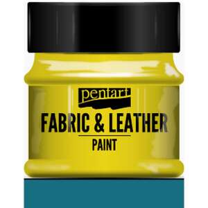 Pentart Textil és bőrfesték, türkizkék - Textilfesték