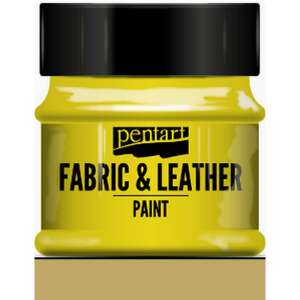 Pentart Textil és bőrfesték, világosbarna, 50ml - Textilfesték