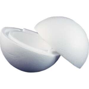 Polisztirol gömb 30 cm-es (két részes)