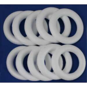 Hungarocell koszorú 12,5cm Polisztirol koszorú 12,5cm