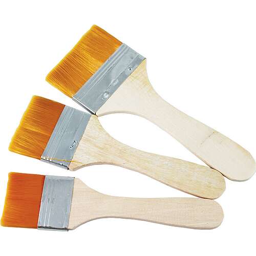 Pentart 3 részes laposszéles ecsetkészlet, 6, 8 és 10 méretben