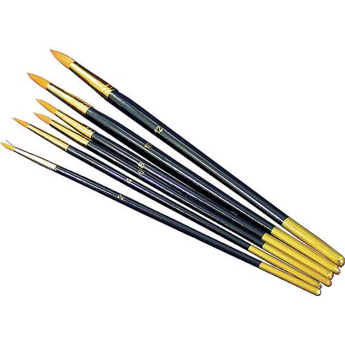 Pentart 6 darabos kerek ecsetkészlet, tökéletes festéshez, rajzoláshoz és kézműveskedéshez.