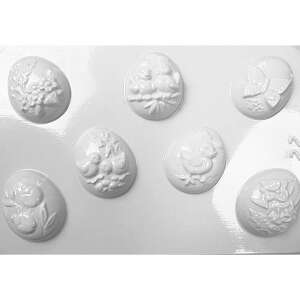 Pentart - Húsvéti Tojás Gipszkiöntő Forma - 6 db minta