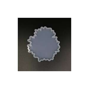 Öntőforma szilikon átlátszó geóda ovális 9 x 8,5 x 1 cm 5 db/csom