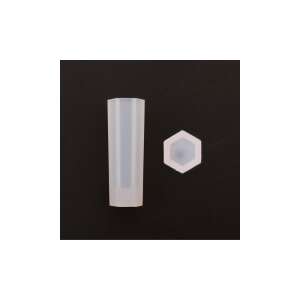 Öntőforma szilikon átlátszó hatszög alapú függő 1,8 x 4,9 cm 5 db/csom