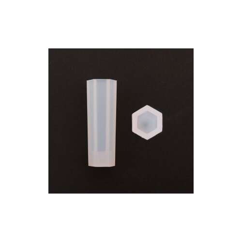 Pentart Szilikon Öntőforma Gyanta Öntéshez, Hatszög Alapú Függő, Átlátszó, 1,8 x 4,9 cm, 5 db/csomag