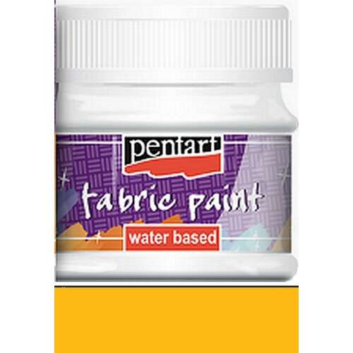 Pentart Textilfesték, 50ml, Napsárga, Vízbázisú - Textilfesték