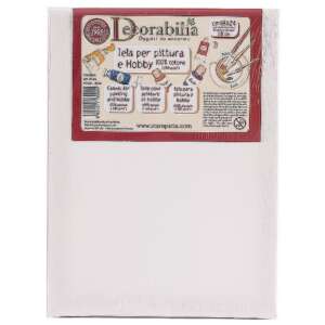 Decorabilia 18x24cm feszített vászon festéshez és hobbihoz - Festővászon