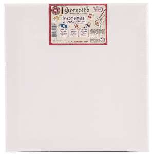 Decorabilia 20x20cm feszített vászon festéshez és hobbihoz - Festővászon