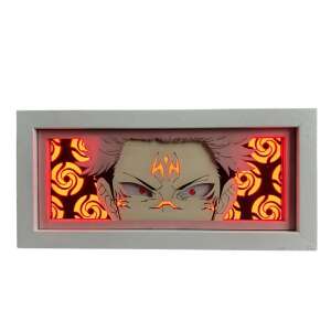 Jujutsu Kaisen Sukuna 3D LED Night Light with Remote Control - Decorative Lamp