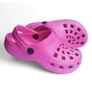 Papuci Happy Bee Clog pentru copii, roz  27, roz  27 - Modă și îmbrăcăminte