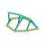 Geomag Classic Green Line 60 piece magnetic construction toy, building a geometric structure