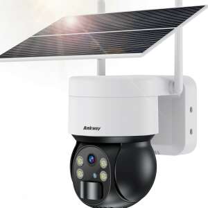 Ankway solar powered wireless security camera with night vision and motion detection - Security Camera